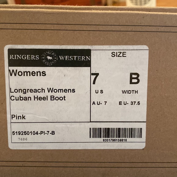 Ringer’s Western Longreach Cuban Heel Boot - Picture 14 of 14